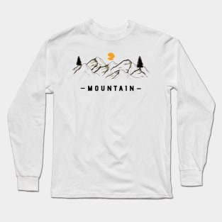 MOUNTAIN Long Sleeve T-Shirt
